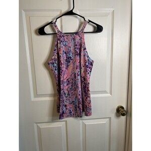 Women’s Pink Print Tank Top Size Small NWOT